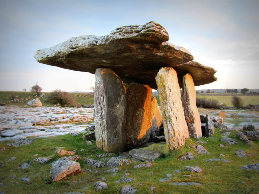 Poulnabrone Dolmen, The Burren, Co. Clare, Ireland